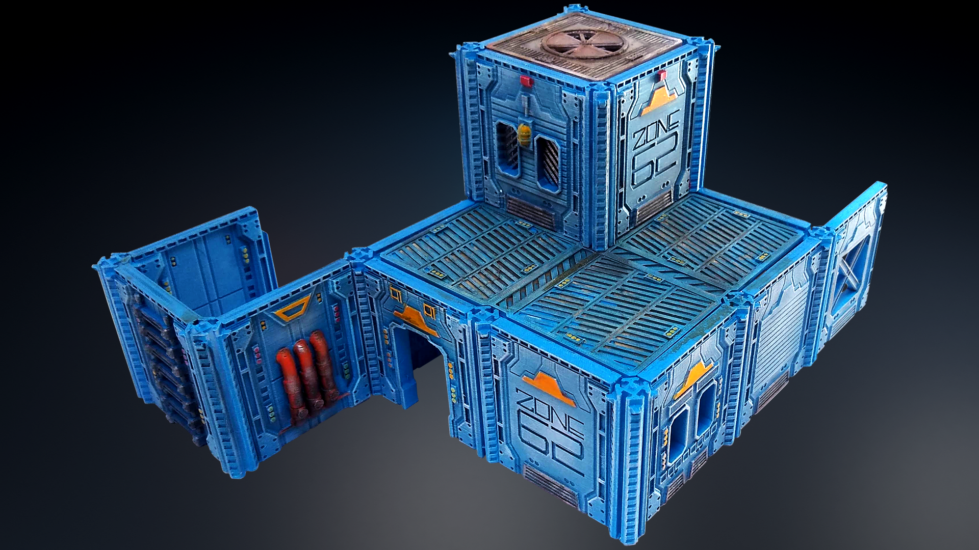 3d, Corvus, Games, Isolation, Kickstarter, Modular, Printable, Protocol